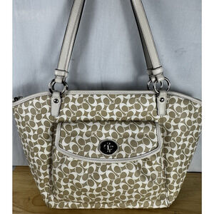 Coach Signature Chelsea Lea Medium Shoulder Tote Bag C1093-F15135